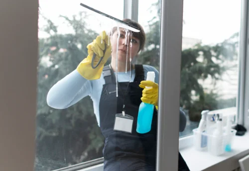 Nettoyage de vitres intérieures et extérieures à Saint-Yvoine